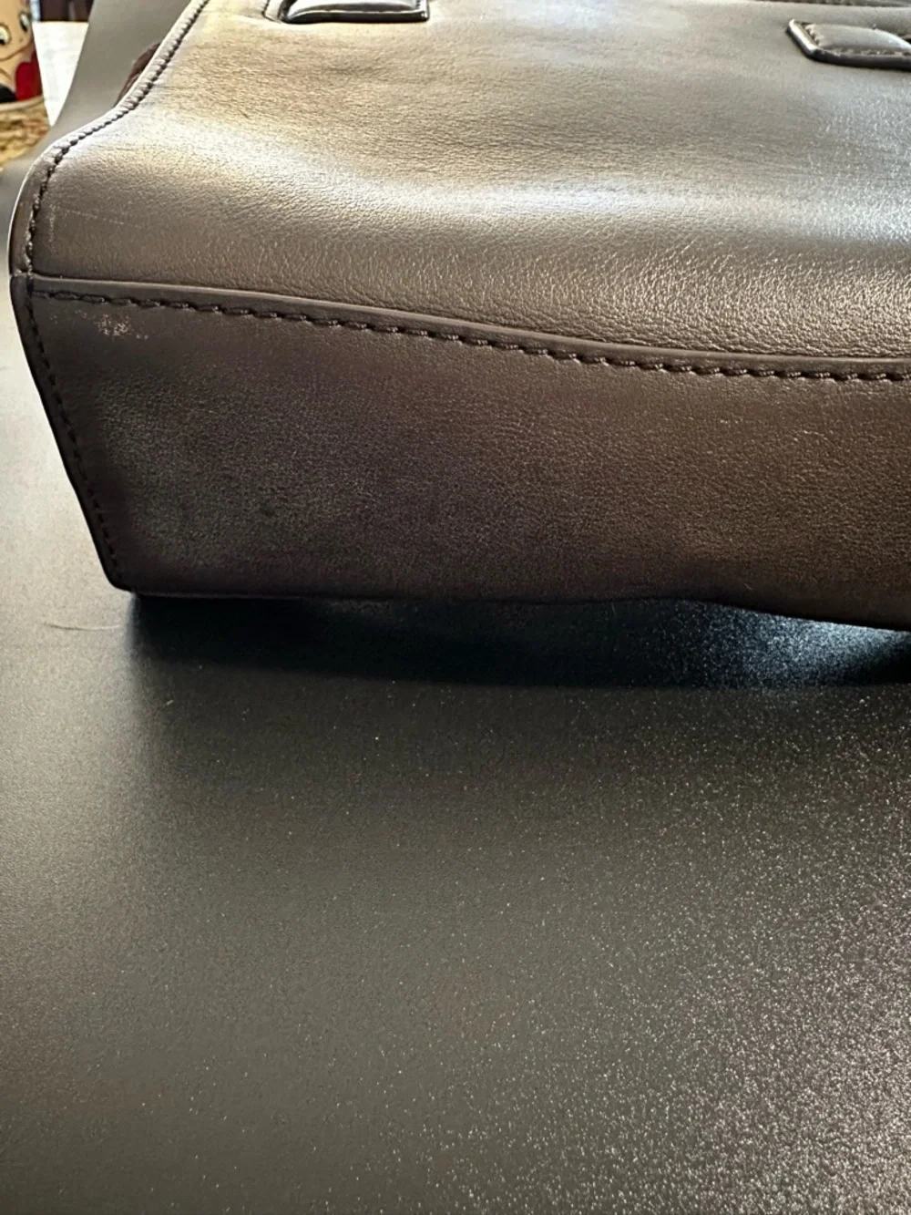 Michael Kors Hamilton Traveler crossbody bag w/Calf Hair and Leather - Picture 6 of 13
